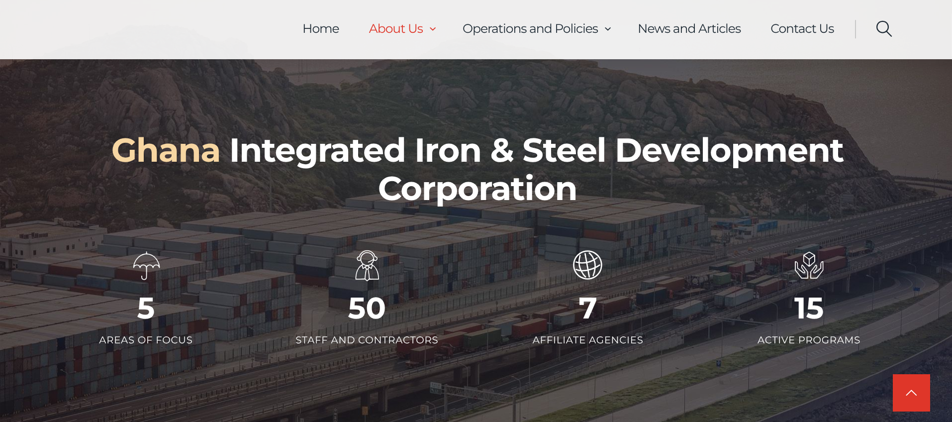 GIISDEC Main Dashboard Preview
